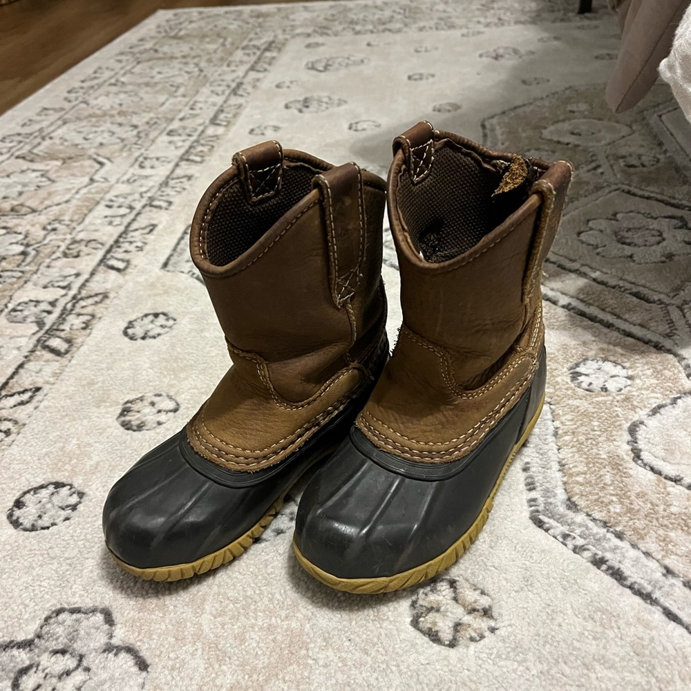 Georgia Boot Kids Brown and Black Boots